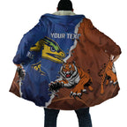Personalised Tigers and Eels Rugby Cloak Dynamic Style