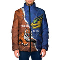 Personalised Tigers and Eels Rugby Padded Jacket Dynamic Style