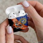 Personalised Tigers and Eels Rugby AirPods Case Aboriginal Art