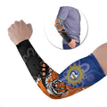 Personalised Tigers and Eels Rugby Arm Sleeves Aboriginal Art