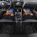 Personalised Tigers and Eels Rugby Car Mats Aboriginal Art