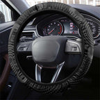 Tigers and Eels Rugby Steering Wheel Cover Aboriginal Art