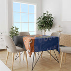 Personalised Tigers and Eels Rugby Tablecloth Aboriginal Art