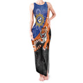 Personalised Tigers and Eels Rugby Tank Maxi Dress Aboriginal Art