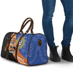 Personalised Tigers and Eels Rugby Travel Bag Aboriginal Art