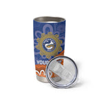 Personalised Tigers and Eels Rugby Tumbler Cup Aboriginal Art