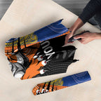 Personalised Tigers and Eels Rugby Umbrella Aboriginal Art