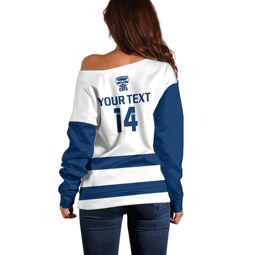 personalised-geelong-football-2023-off-shoulder-sweater-go-cats-white-sporty-style
