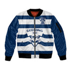 personalised-geelong-football-2023-sleeve-zip-bomber-jacket-go-cats-white-sporty-style