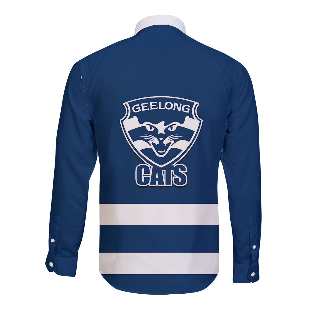 geelong-football-2023-long-sleeve-button-shirt-go-cats-navy-blue-sporty-style