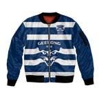 geelong-football-2023-sleeve-zip-bomber-jacket-go-cats-navy-blue-sporty-style