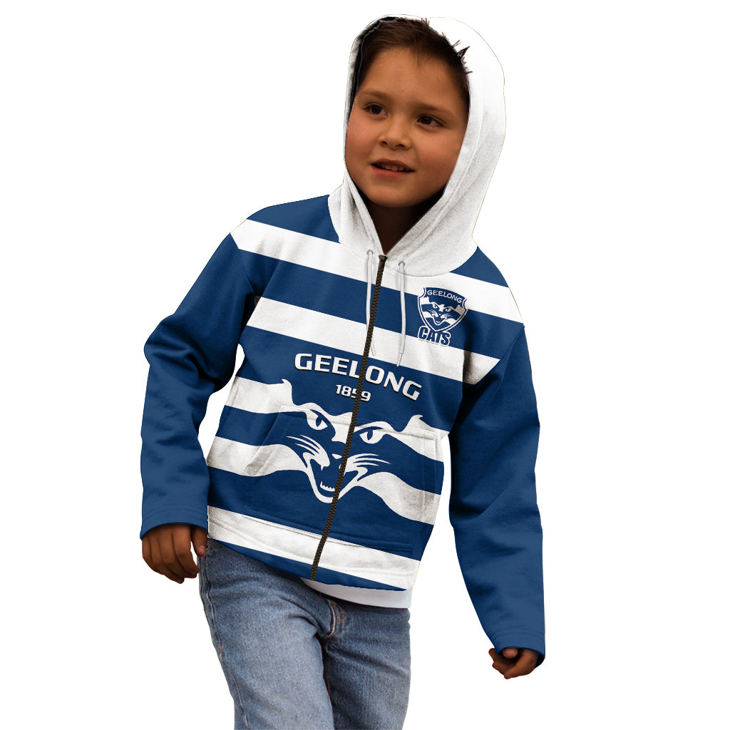 personalised-geelong-football-2023-kid-hoodie-go-cats-navy-blue-sporty-style