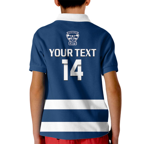 personalised-geelong-football-2023-kid-polo-shirt-go-cats-navy-blue-sporty-style