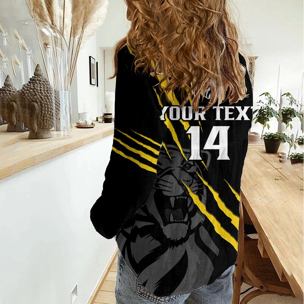 Personalised Richmond Football 2023 Women Casual Shirt Go Tigers Sporty Style LT14