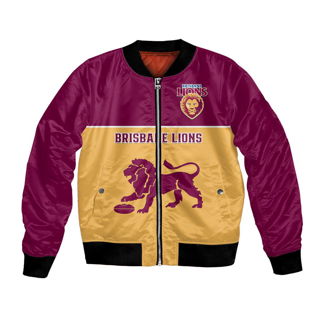 personalised-brisbane-lions-football-2023-bomber-jacket-sporty-gold-version
