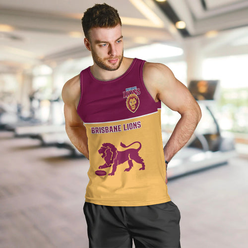 personalised-brisbane-lions-football-2023-men-tank-top-sporty-gold-version