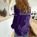 Fremantle Dockers Football 2023 Women Casual Shirt Go Freo Sporty Version 01 LT14