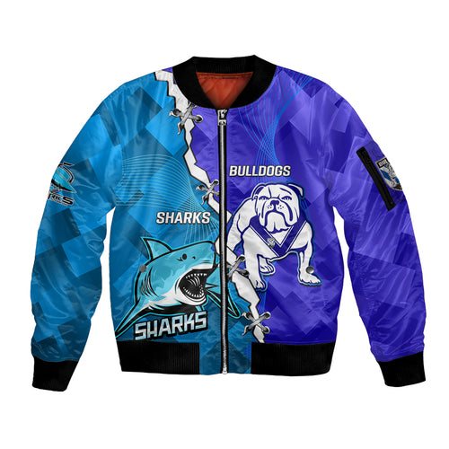 perspnalised-sharks-and-bulldogs-rugby-sleeve-zip-bomber-jacket-sporty-style