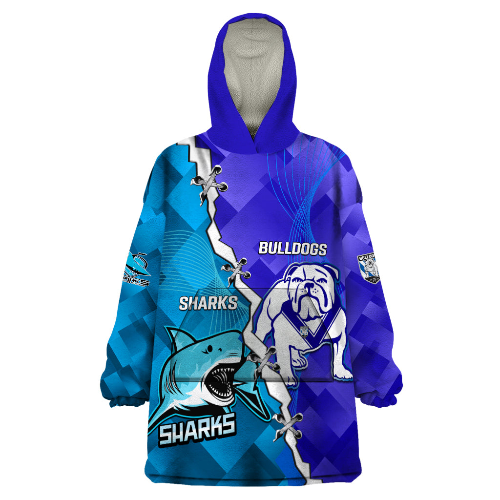 perspnalised-sharks-and-bulldogs-rugby-wearable-blanket-hoodie-sporty-style