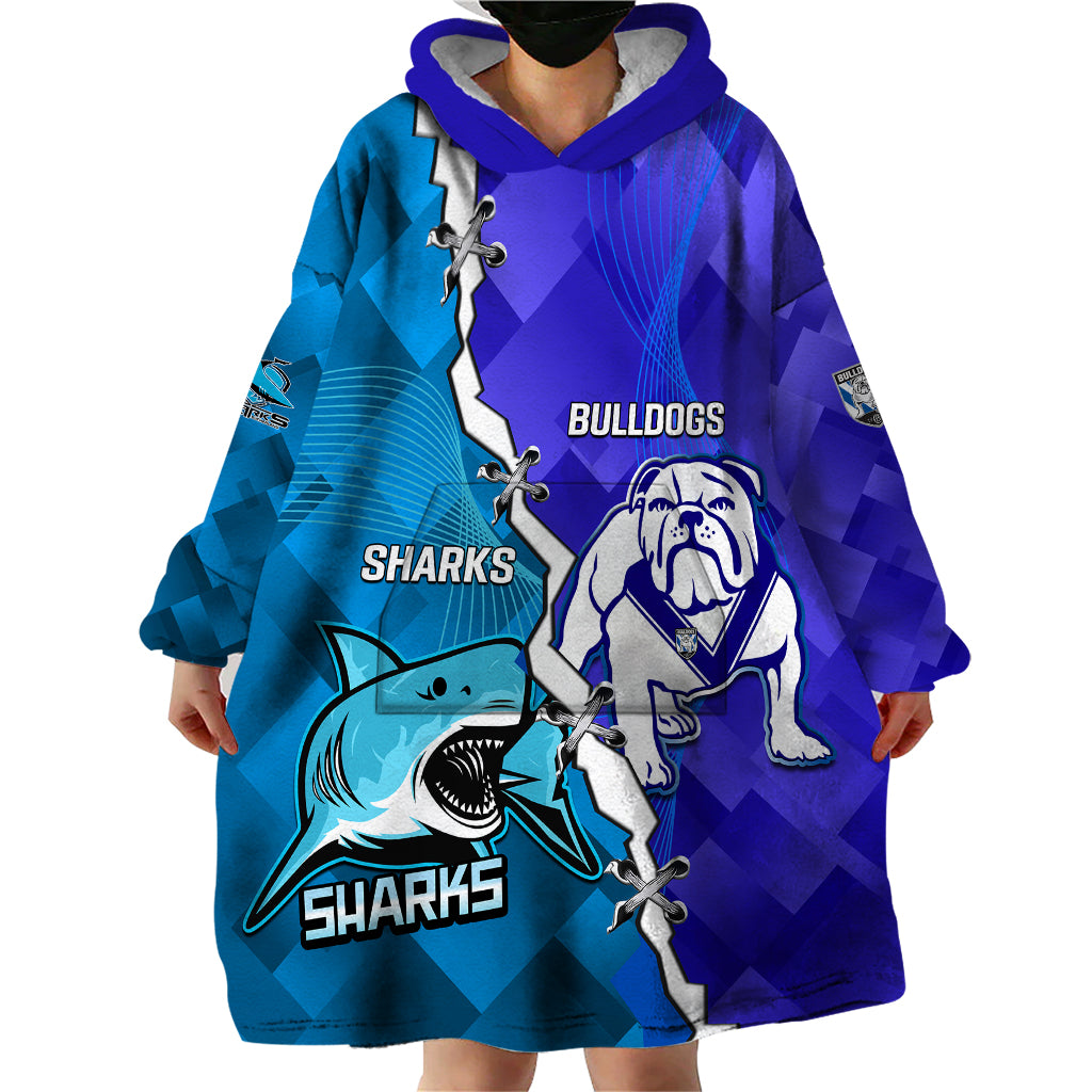 perspnalised-sharks-and-bulldogs-rugby-wearable-blanket-hoodie-sporty-style