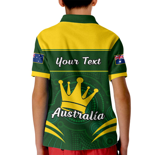 personalised-12-june-australia-king-birthday-kid-polo-shirt-aboriginal-national-color