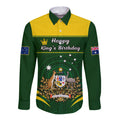 personalised-12-june-australia-king-birthday-long-sleeve-button-shirt-aboriginal-national-color