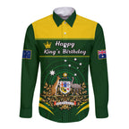 personalised-12-june-australia-king-birthday-long-sleeve-button-shirt-aboriginal-national-color