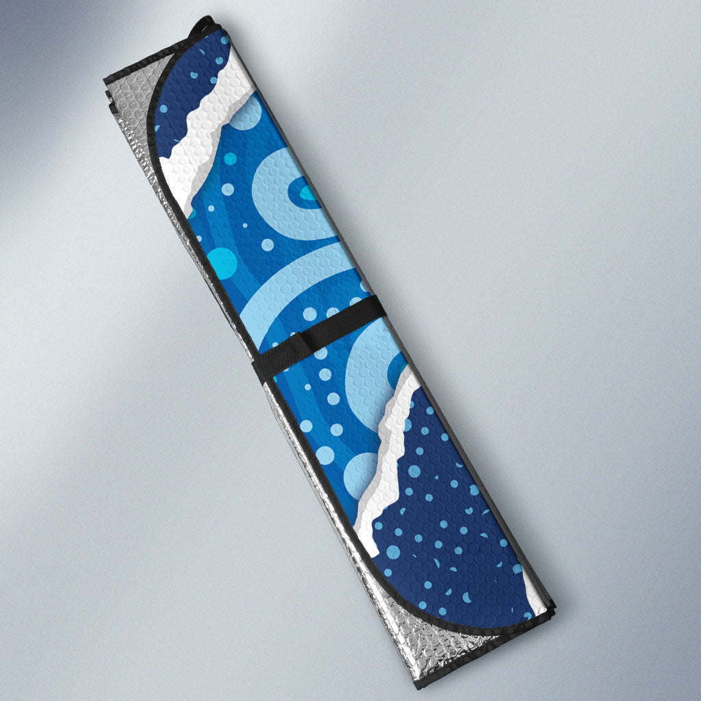 NSW Blues Rugby Custom Auto Sun Shade Go Cockroaches Sporty Aboriginal Art