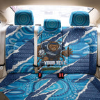 NSW Blues Rugby Custom Back Car Seat Cover Go Cockroaches Sporty Aboriginal Art