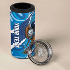 NSW Blues Rugby Custom 4 in 1 Can Cooler Tumbler Go Cockroaches Sporty Aboriginal Art