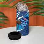 NSW Blues Rugby Custom 4 in 1 Can Cooler Tumbler Go Cockroaches Sporty Aboriginal Art