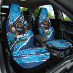 NSW Blues Rugby Custom Car Seat Cover Go Cockroaches Sporty Aboriginal Art