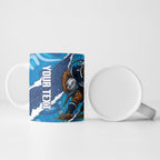 NSW Blues Rugby Custom Ceramic Mug Go Cockroaches Sporty Aboriginal Art