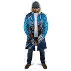 NSW Blues Rugby Custom Cloak Go Cockroaches Sporty Aboriginal Art