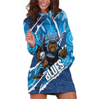 NSW Blues Rugby Custom Hoodie Dress Go Cockroaches Sporty Aboriginal Art