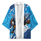 NSW Blues Rugby Custom Kimono Go Cockroaches Sporty Aboriginal Art