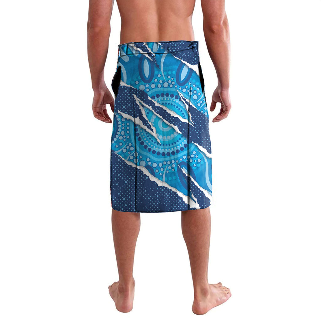 NSW Blues Rugby Custom Lavalava Go Cockroaches Sporty Aboriginal Art