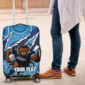 NSW Blues Rugby Custom Luggage Cover Go Cockroaches Sporty Aboriginal Art