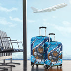 NSW Blues Rugby Custom Luggage Cover Go Cockroaches Sporty Aboriginal Art