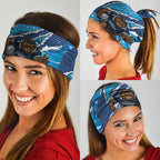 NSW Blues Rugby Custom Neck Gaiter Go Cockroaches Sporty Aboriginal Art