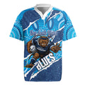 NSW Blues Rugby Custom Rugby Jersey Go Cockroaches Sporty Aboriginal Art