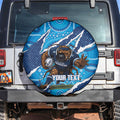 NSW Blues Rugby Custom Spare Tire Cover Go Cockroaches Sporty Aboriginal Art