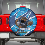 NSW Blues Rugby Custom Spare Tire Cover Go Cockroaches Sporty Aboriginal Art