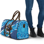 NSW Blues Rugby Custom Travel Bag Go Cockroaches Sporty Aboriginal Art