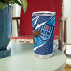 NSW Blues Rugby Custom Tumbler Cup Go Cockroaches Sporty Aboriginal Art