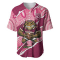 QLD Maroons Rugby Custom Baseball Jersey Go Cane Toads Sporty Aboriginal Art