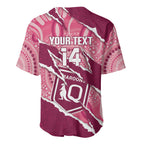 QLD Maroons Rugby Custom Baseball Jersey Go Cane Toads Sporty Aboriginal Art