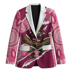 QLD Maroons Rugby Custom Blazer Go Cane Toads Sporty Aboriginal Art