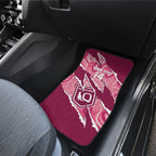 QLD Maroons Rugby Custom Car Mats Go Cane Toads Sporty Aboriginal Art
