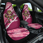 QLD Maroons Rugby Custom Car Seat Cover Go Cane Toads Sporty Aboriginal Art